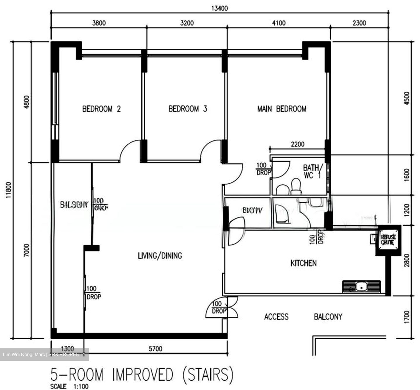 Blk 796 Khatib Vale (Yishun), HDB 5 Rooms #578498471